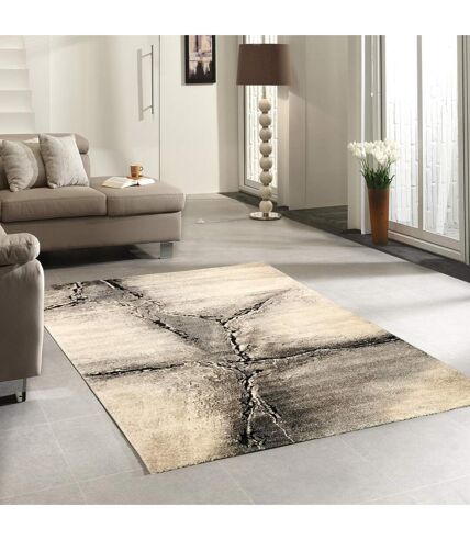 Tapis salon et chambre tissé motif abstrait FRACIL