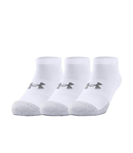 x3 Paires de Chaussette Blanc/Gris Homme Under Armour Heatgear - 47/50