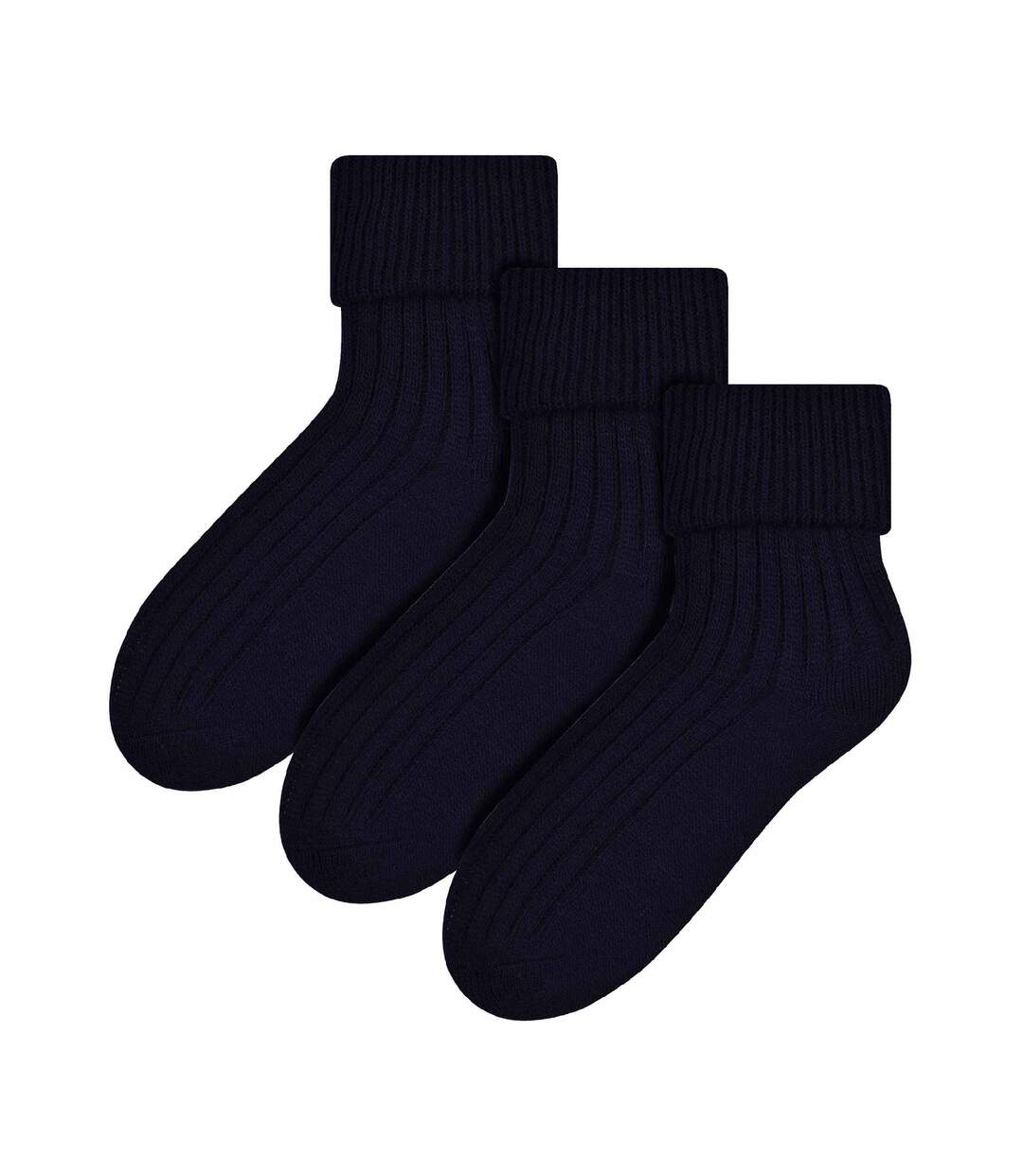 Steven - 3 Paires Femme Chaussettes Lit Laine Hiver | Chaussettes Doux Respirant-1