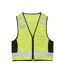 Unisex adult reflective waistcoat yellow Firefoot-1