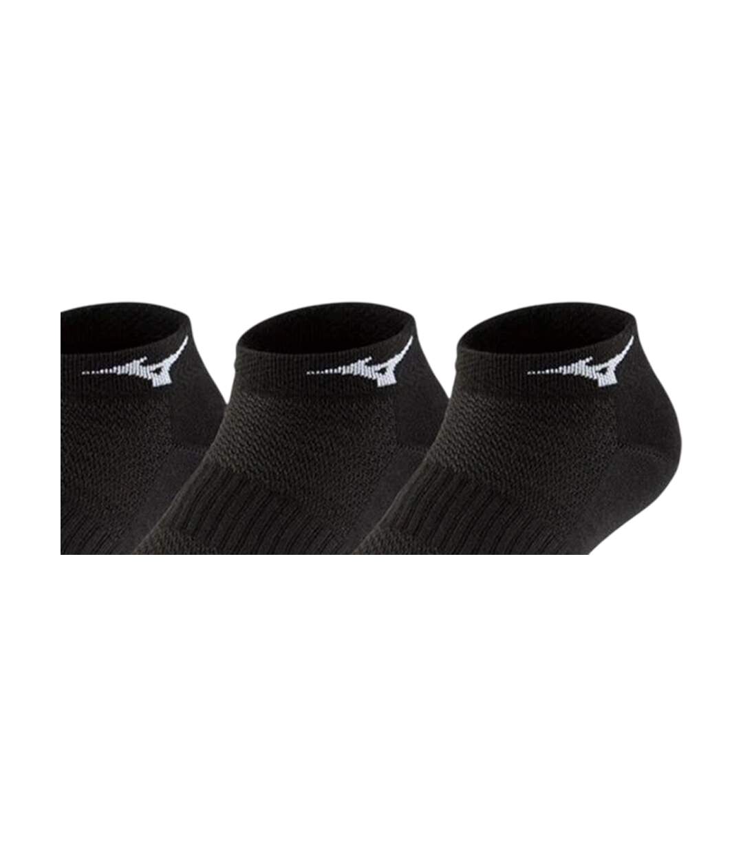 Lot De 3  Chaussettes Entraînement Adulte Noir Mizuno-2