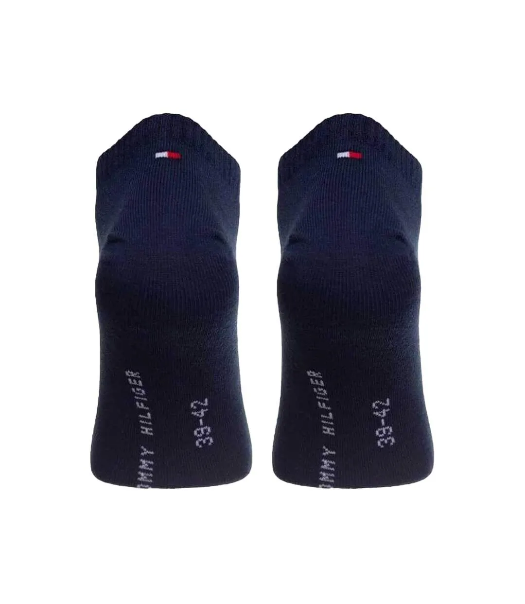 Socquettes Motif/style Rayures Contrastées Homme Bleu Marine Tommy Hilfiger-2