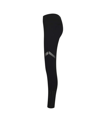 Tombo Womens/Ladies Panelled Leggings (Black) - UTRW9302
