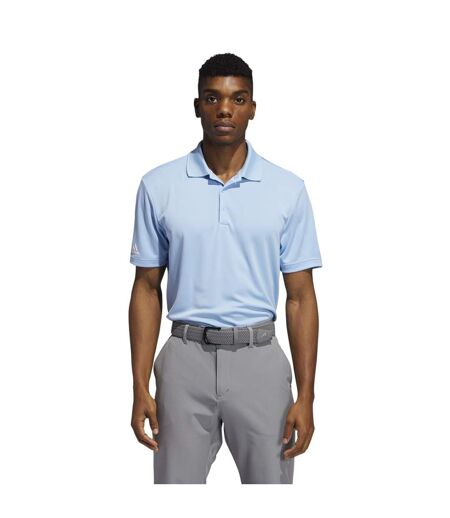 Adidas Mens Polo Shirt (Sky Blue) - UTRW7892