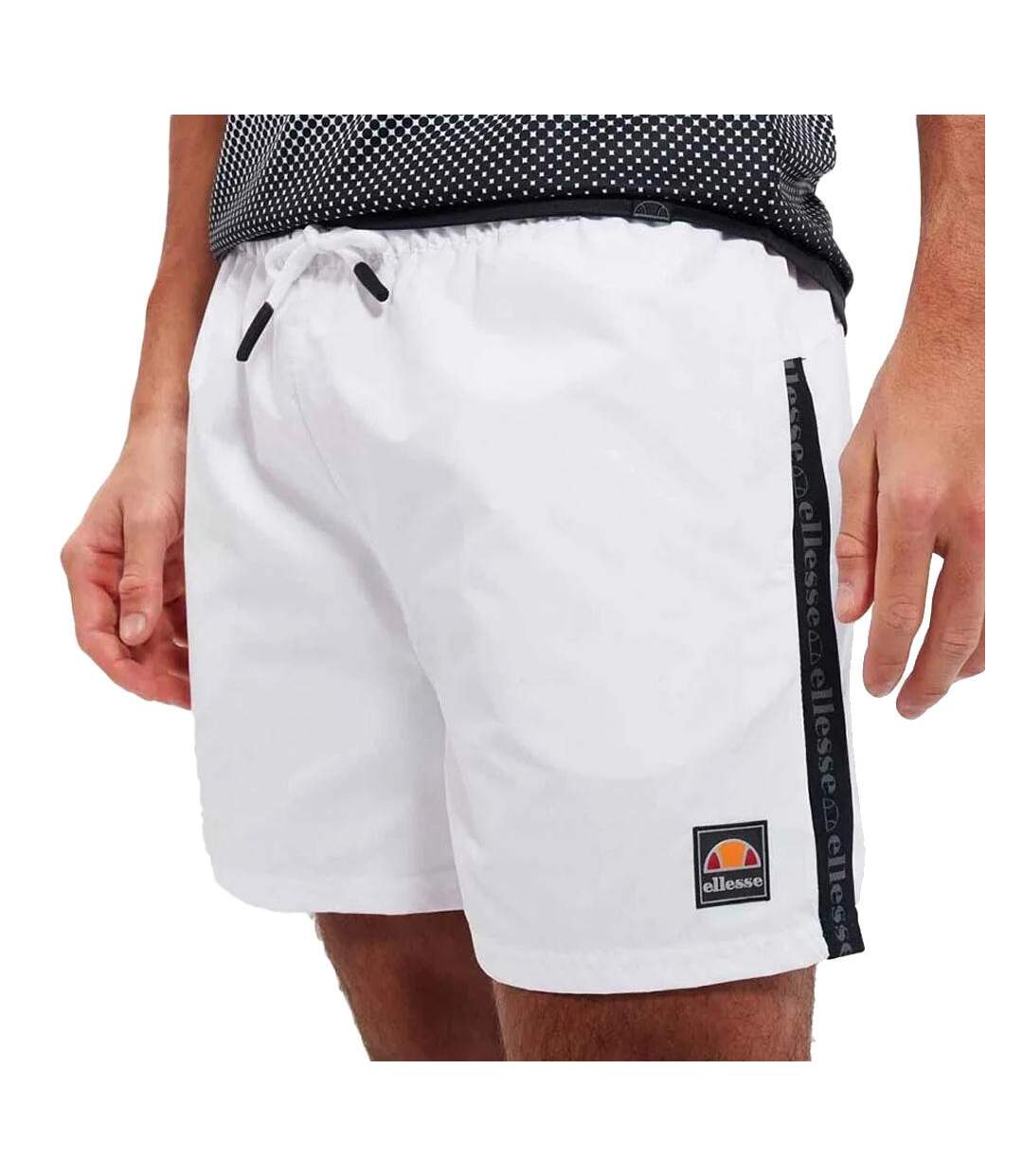 Maillot de bain Blanc/Noir Homme Ellesse Marche - L