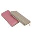 Ladies Croc Print Faux Leather Wallet Compact Card Coin Purse Organiser-4