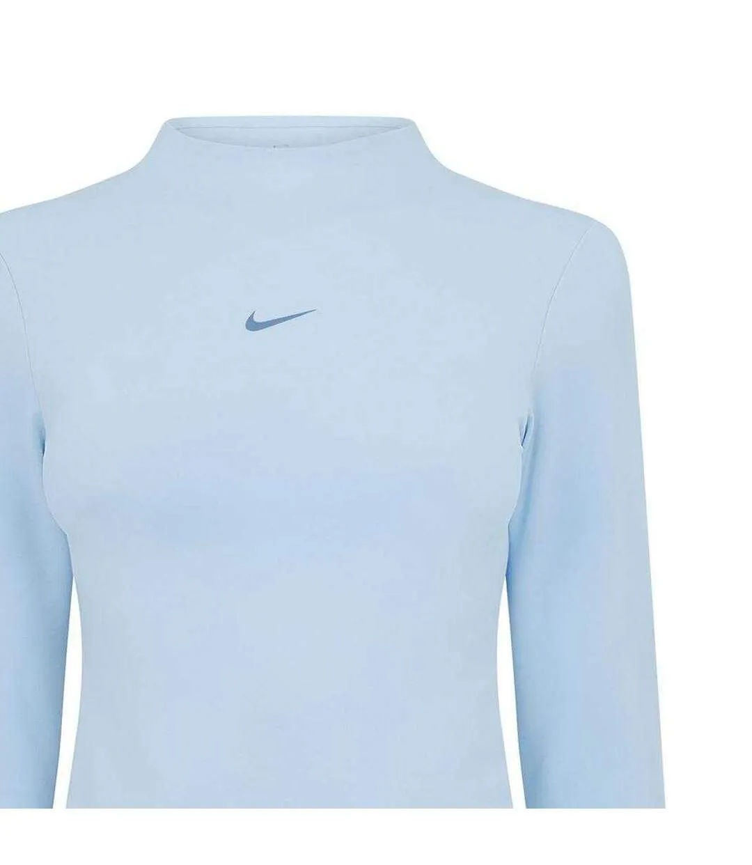 Haut Manches Longues Femme Bleu Céleste Nike-3