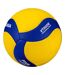 Ballon De Volley-ball Vt500w Taille 5 Bleu Jaune Mikasa-2