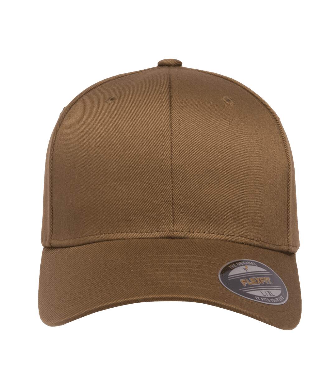 Casquette de baseball homme marron clair Yupoong