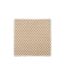 Lot de 2 Serviettes de Table Imprimé Maha 40cm Beige