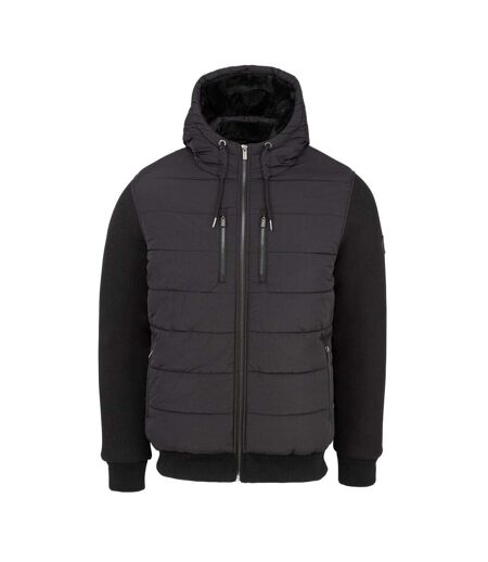 Doudoune Matelassée Sartorial Homme Noir Firetrap