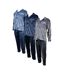 Pyjama Homme POLAIRE ECO 9502 GRIS-4