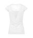 T-shirt femme blanc Build Your Brand-2