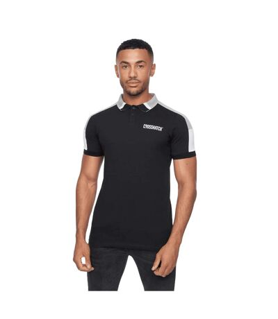Crosshatch Mens Cramsures Polo Shirt (Black) - UTBG1140