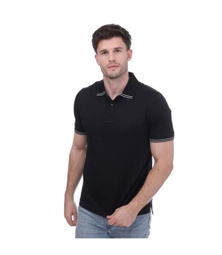 Polo homme bleu marine Mercery