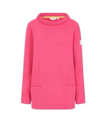 Sweat Motif/style Logo Femme Pourpre Lazy Jacks