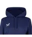 Sweat À Capuche Motif/style Par Dessus La Tête Femme Bleu Violacé Castore-2