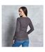 AWDis Hoods Womens/Ladies Girlie Fashion Sweatshirt (Charcoal)
