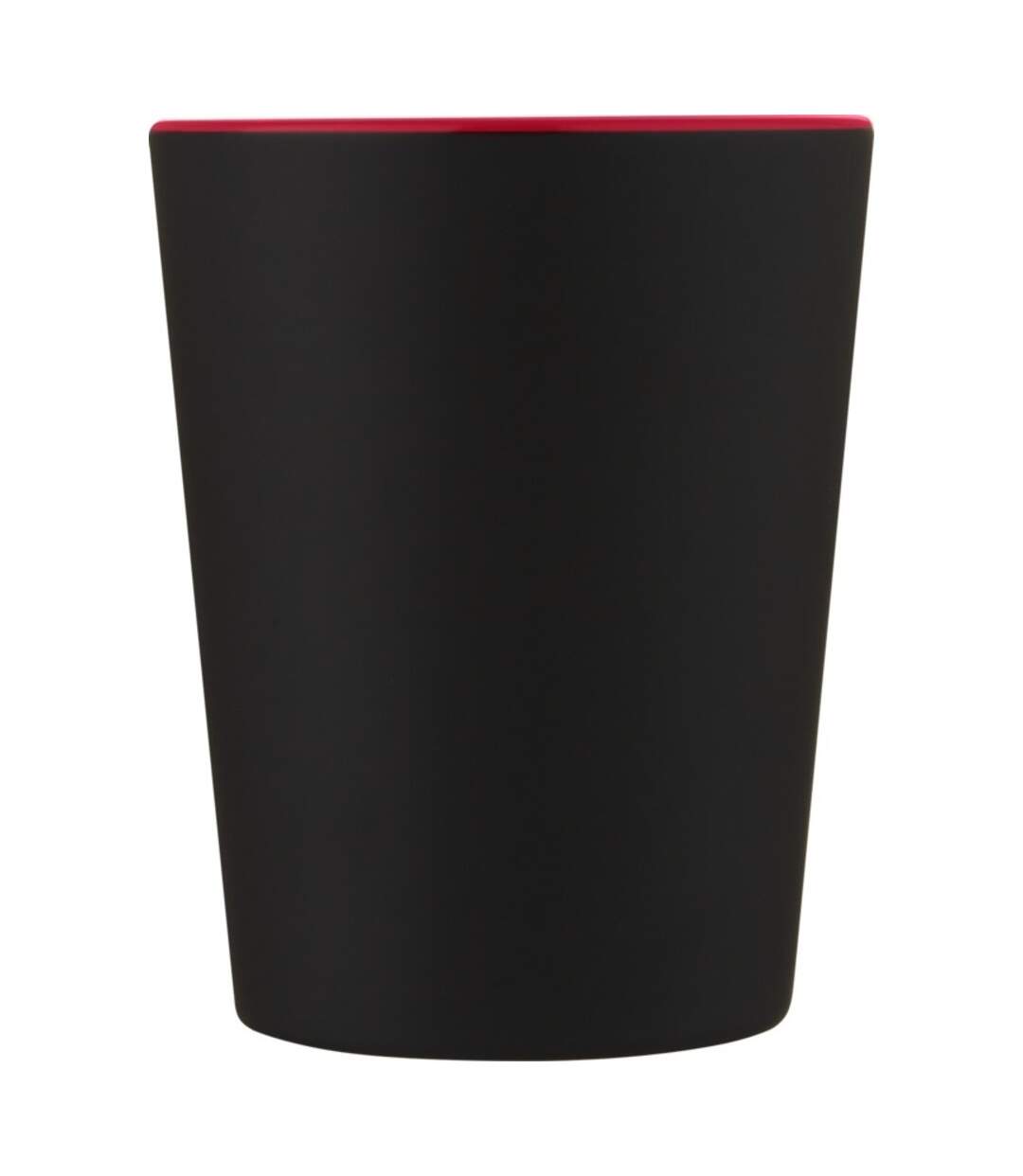 Bullet Tasse Oli en céramique 360ml (Noir/Rouge solide) (Taille unique) - UTPF3849