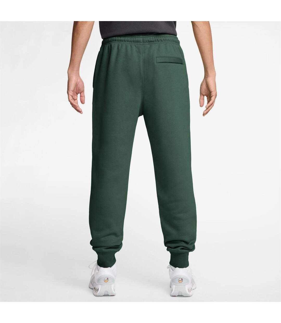 Mens Sportswear Club Fleece Jogging Bottoms Forest Green Nike-2