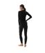 T-shirt Waw24useaf176 Femme Noir 4F-1