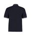 Mens st mellion classic polo shirt navy/white Kustom Kit