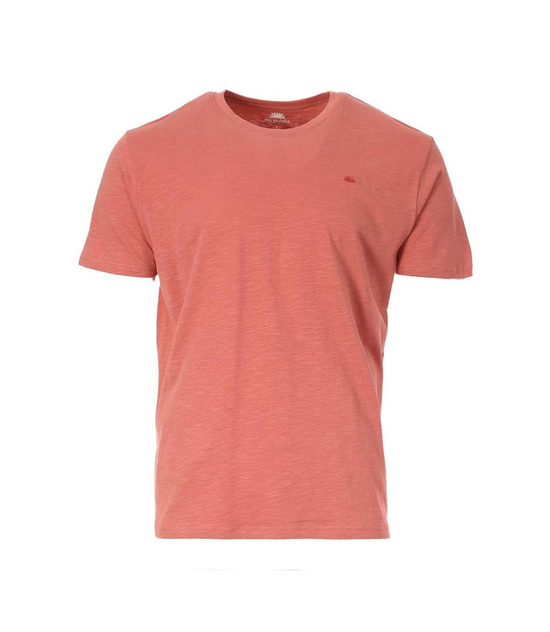 T-Shirt rouge homme no publik flamme-1