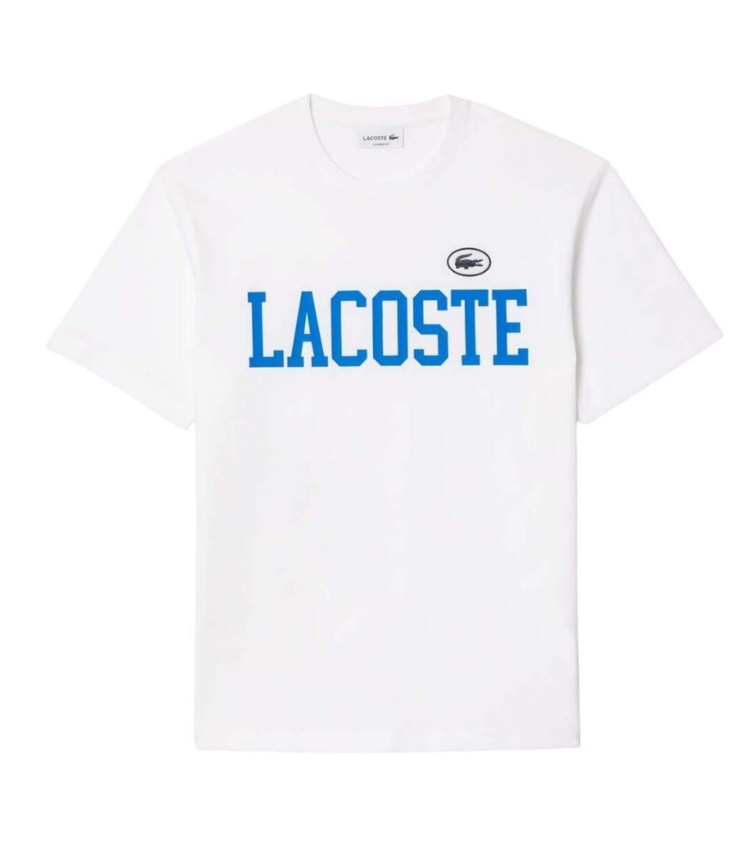 T-shirt Homme Blanc Lacoste-2