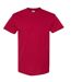 Gildan Mens Heavy Cotton Short Sleeve T-Shirt (Cardinal)
