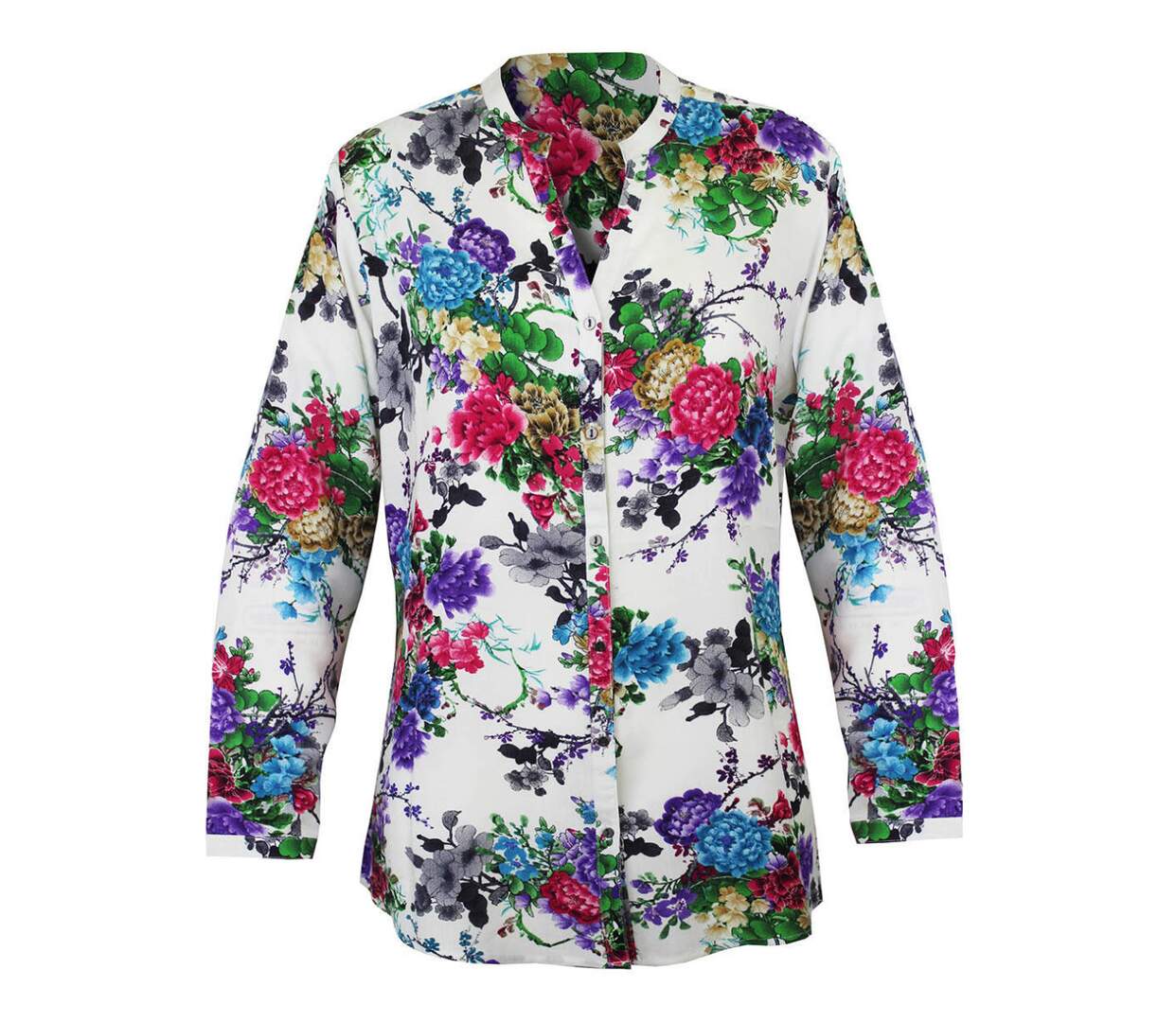 Chemisier à motifs imprimés CHF3056-1