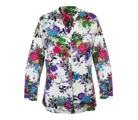 Chemisier à motifs imprimés CHF3056