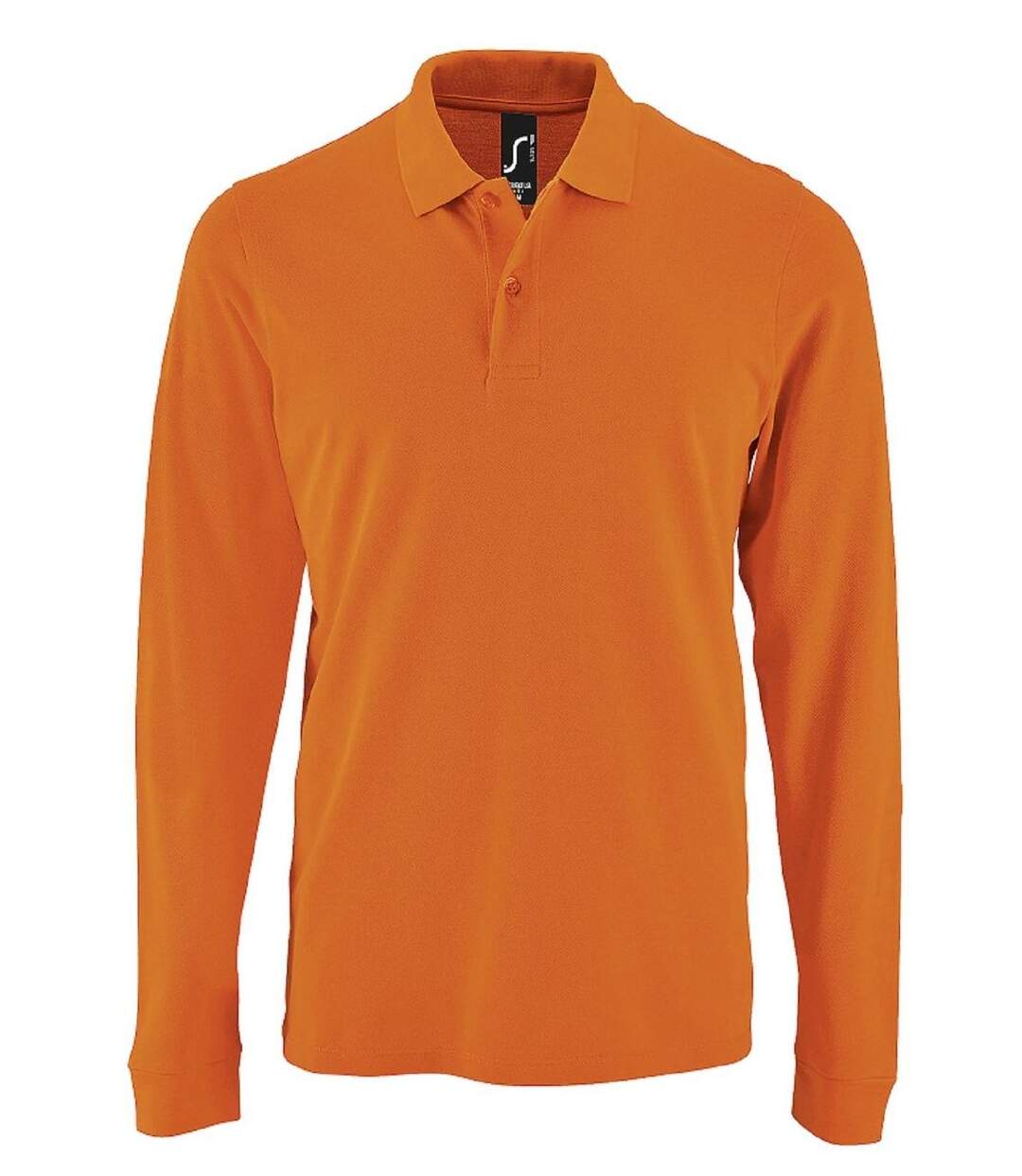 Polos manches longues - Homme - 02087 - orange