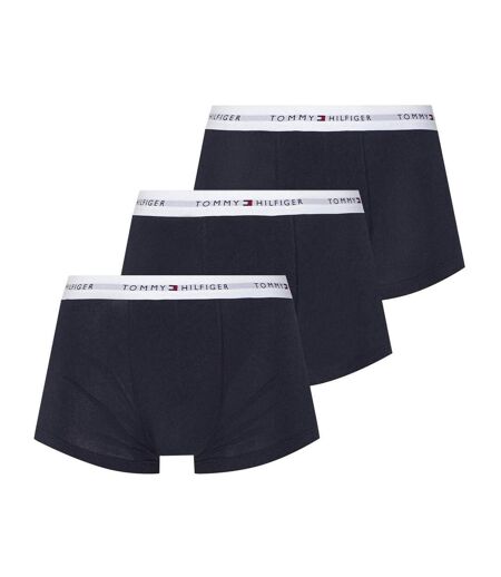 x3 boxers noir/blanc homme tommy hilfiger trunk1