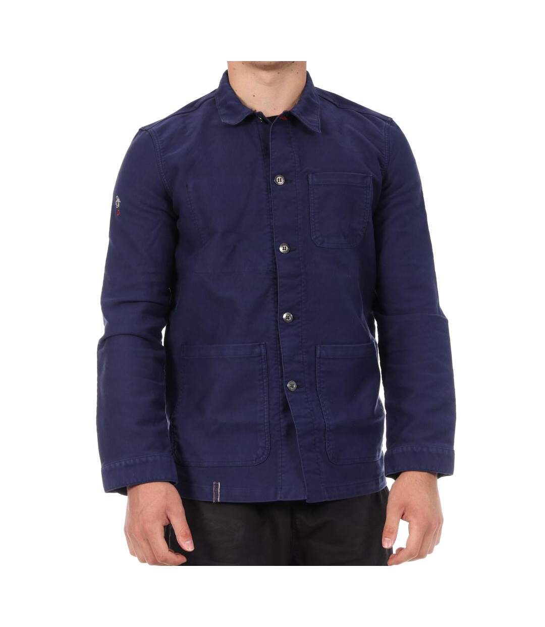Chemise marine homme kaporal paul-1