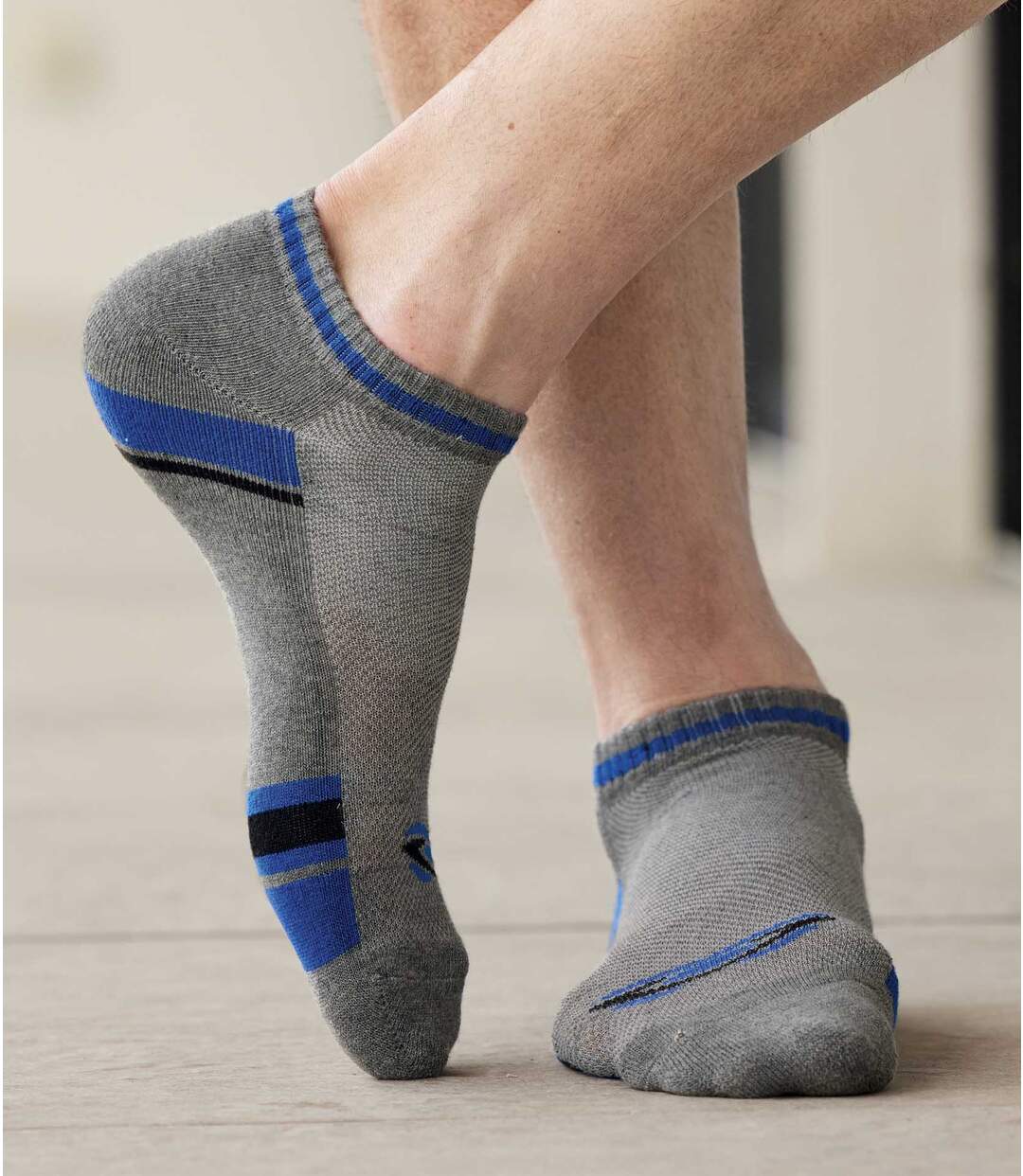 Súprava 5 párov športových členkových ponožiek Atlas For Men