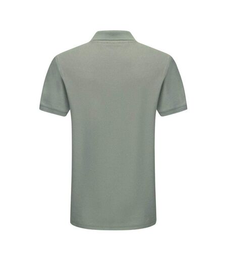 Polo Motif/style Logo Brodé Homme Vert Pâle Slazenger