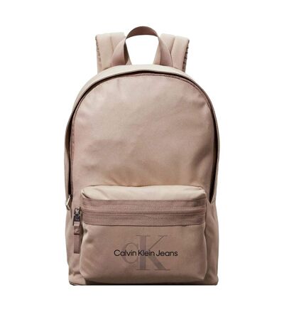 Round Logo Backpack One Size Grey Calvin Klein