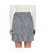 Jupe marine à fleurs femme only olivia - s-2