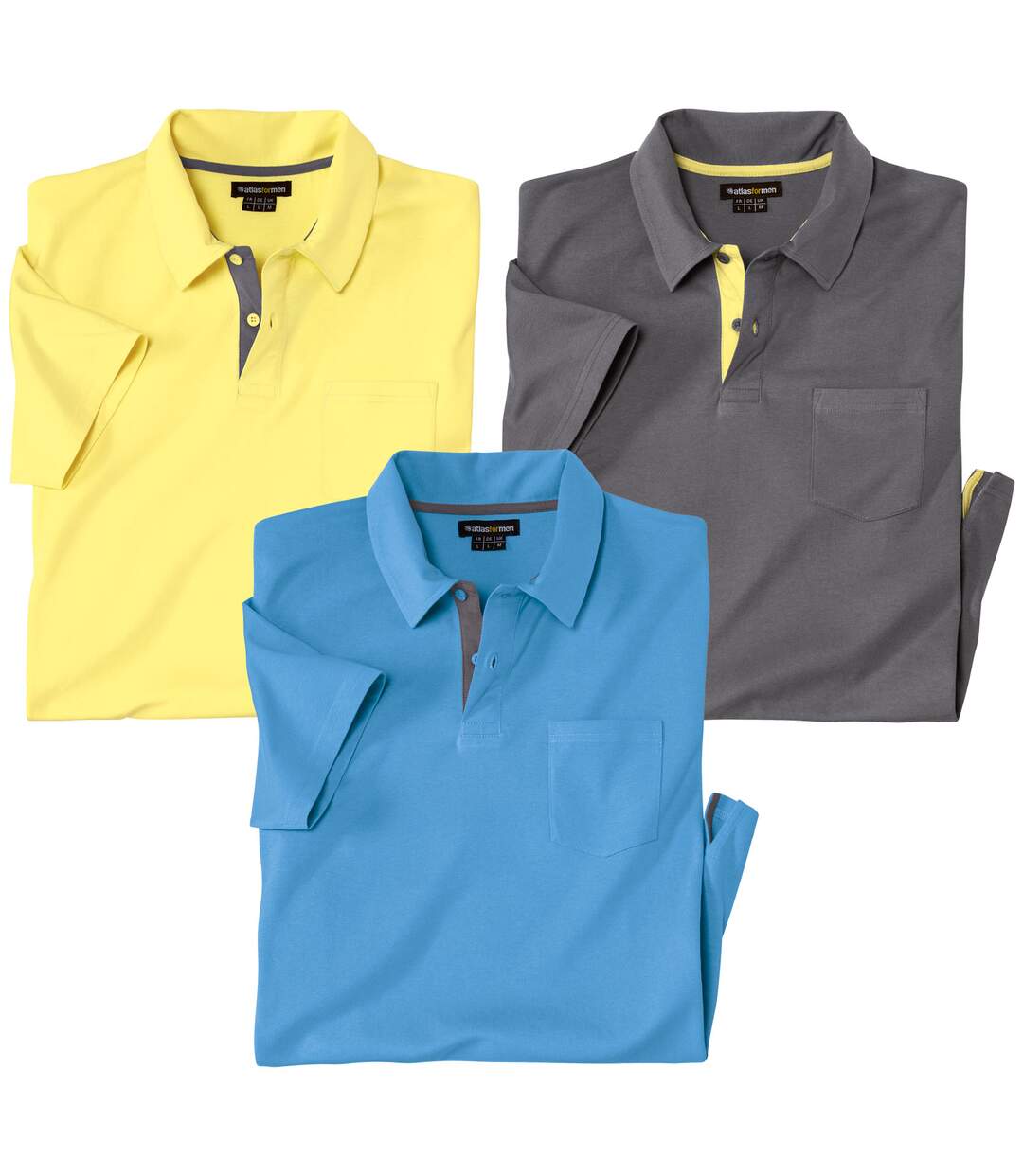 Lot de 3 Polos Outdoor 