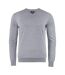 Mens Oakville V Neck Sweatshirt Anthracite Melange Cutter & Buck-3