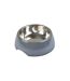 Gamelle pour Chien & Chat Bol Inox 14cm Anthracite-1