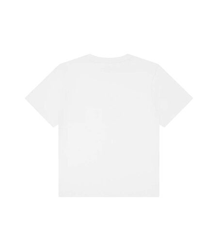 Womens/ladies Heavyweight Boxy T-shirt White Bella + Canvas