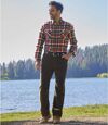 Брюки-стретч из Вельвета Atlas For Men