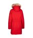 Womens/ladies Dana Down Jacket Red Marl Trespass-2
