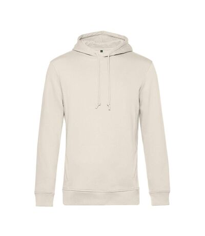 Sweat à capuche homme blanc cassé B&C