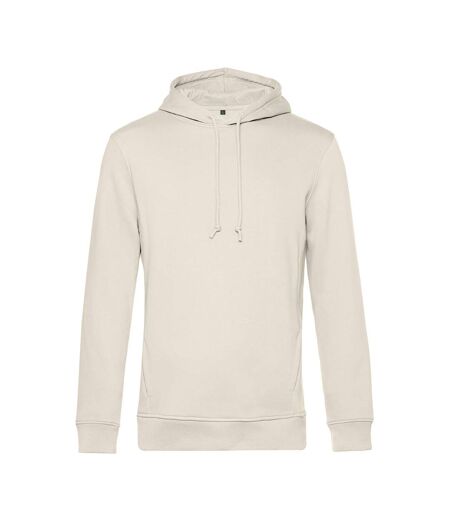 Sweat à capuche homme blanc cassé B&C