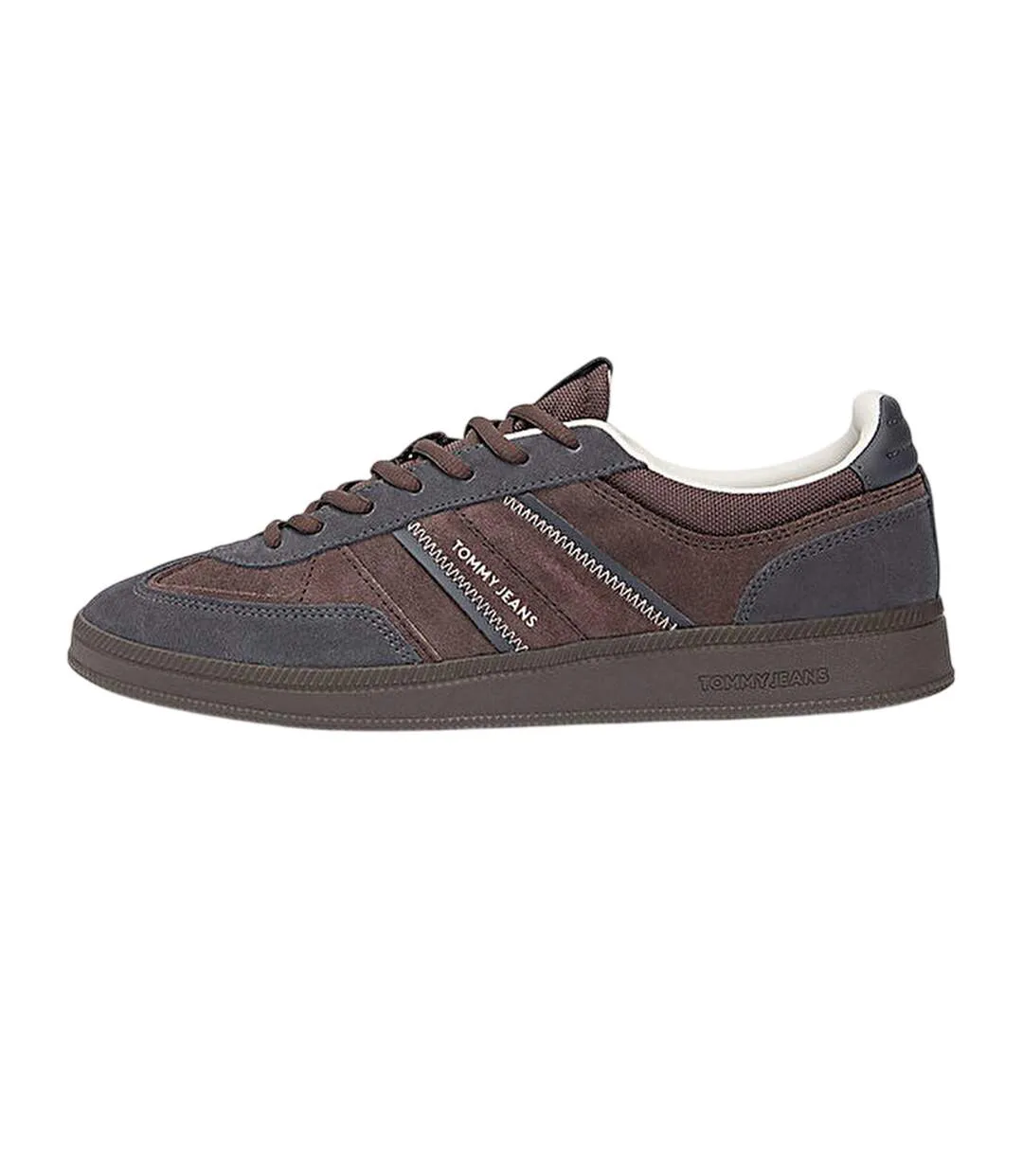 Baskets Motif/style À Rayures Greenwich Homme Noir Délavé Tommy Jeans-3
