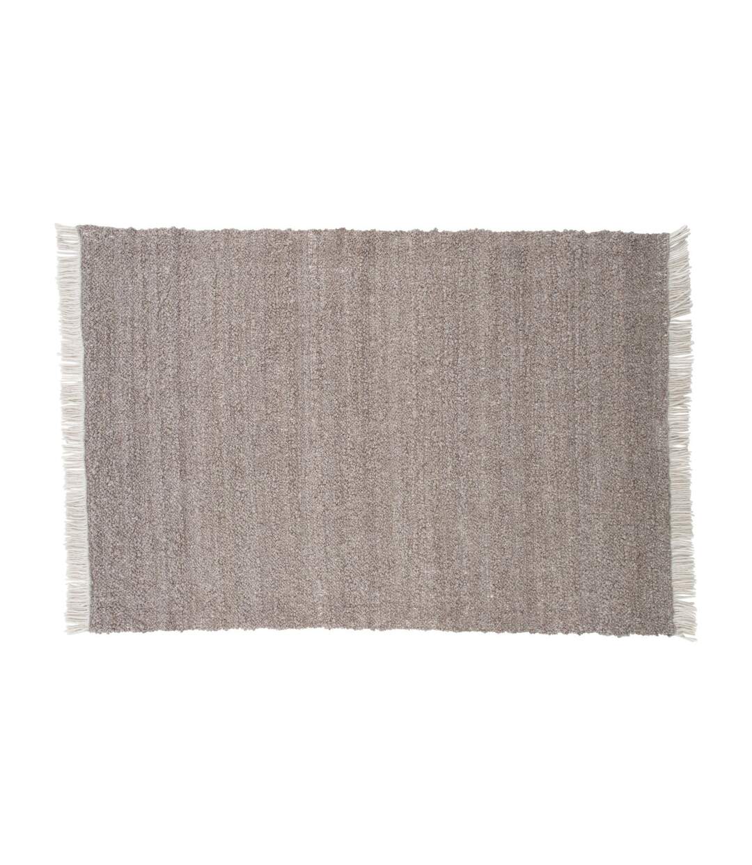 Tapis Déco en Laine Betina 200x300cm Marron-2