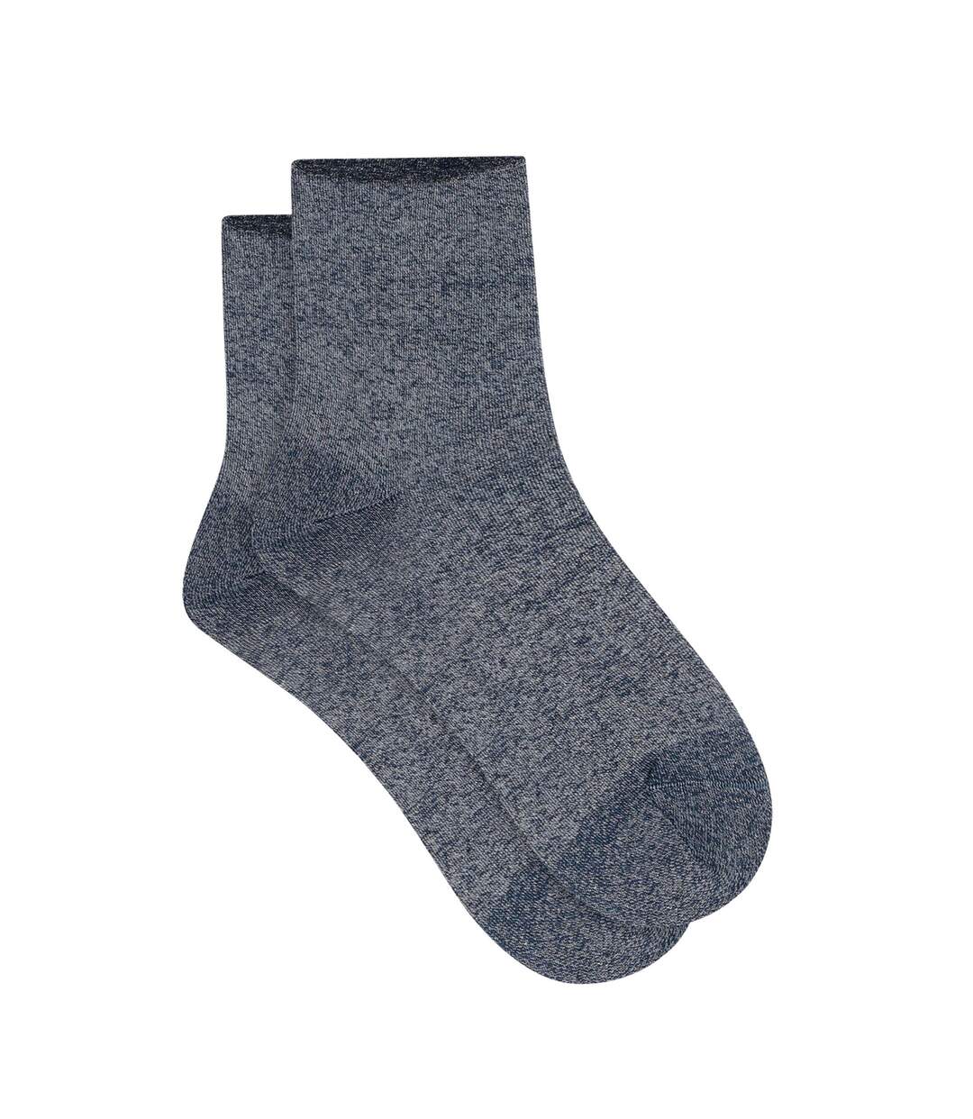 Lot de 2 paires de mi-chaussettes coton Mode-2