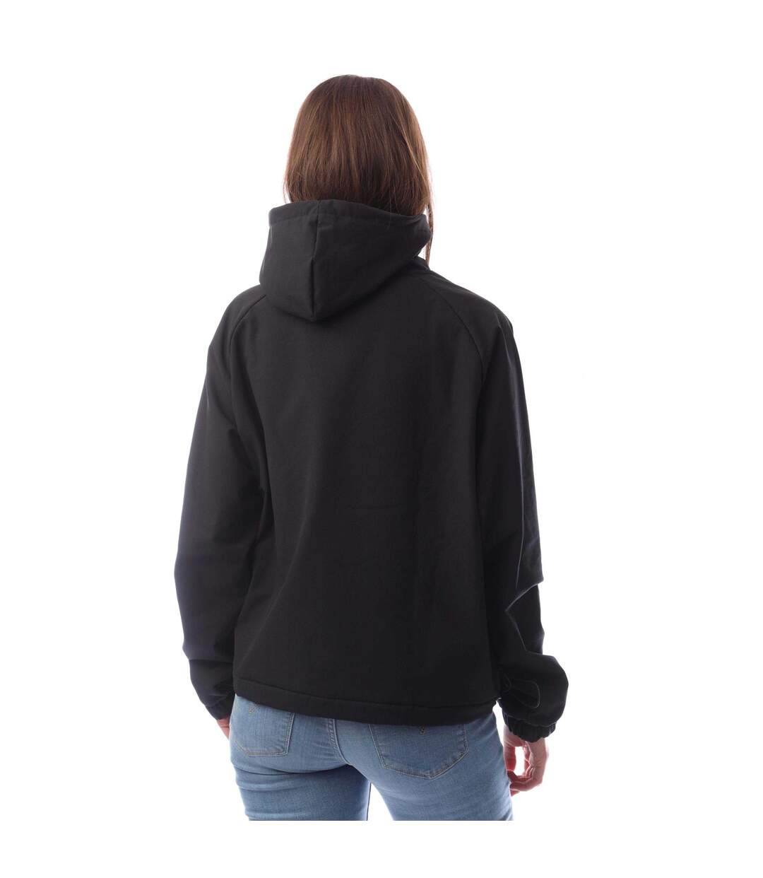 Sweat À Capuche City Escape Femme Noir Adidas-3
